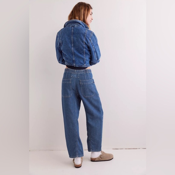 NWT We The Free Midnight Voyage Harem Jeans - Picture 2 of 4